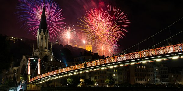 Lione Festival delle Luci di Natale